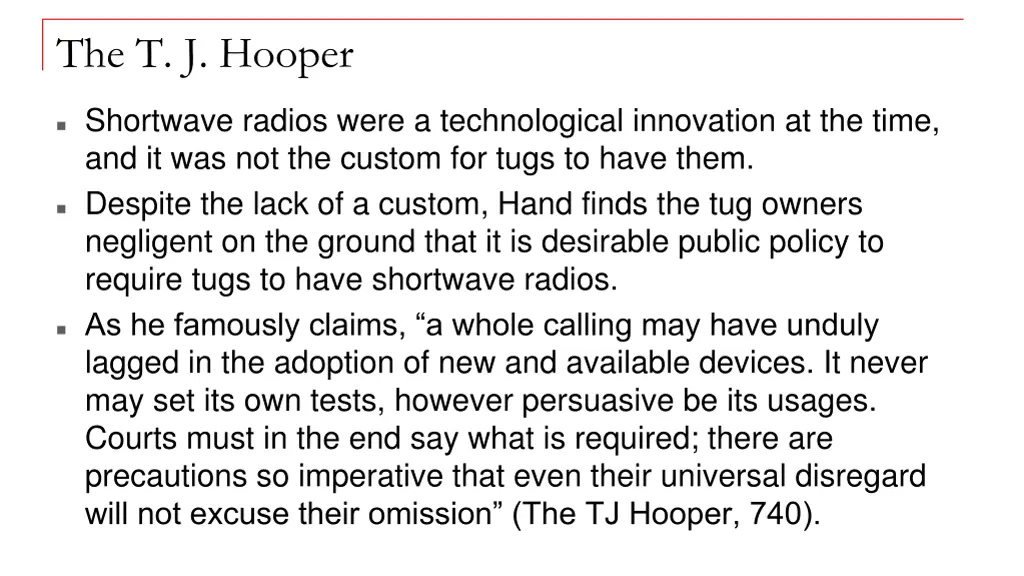the t j hooper