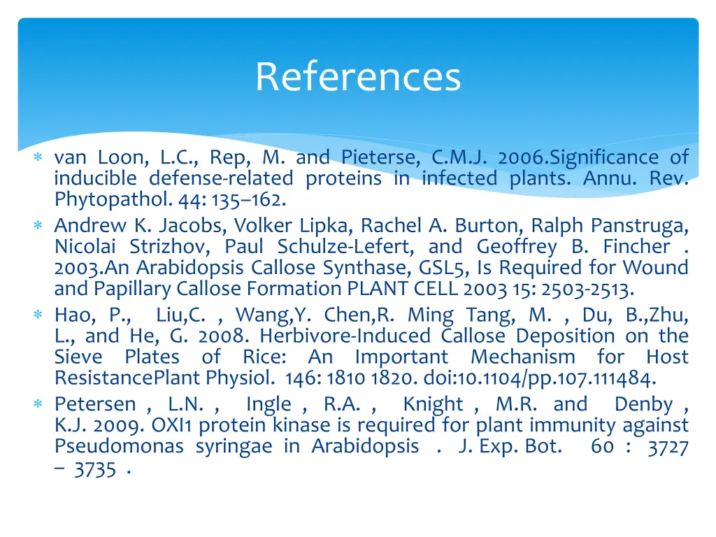 references