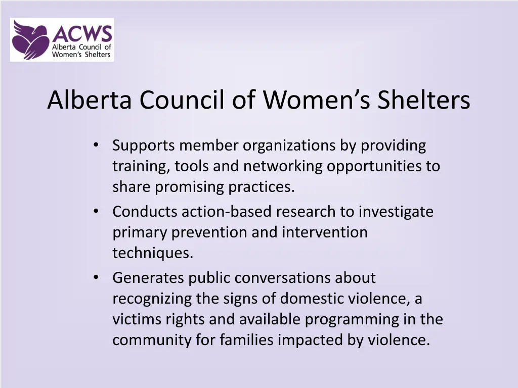 alberta council of women s shelters