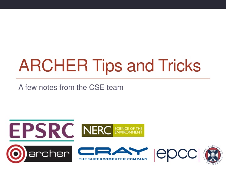 archer tips and tricks