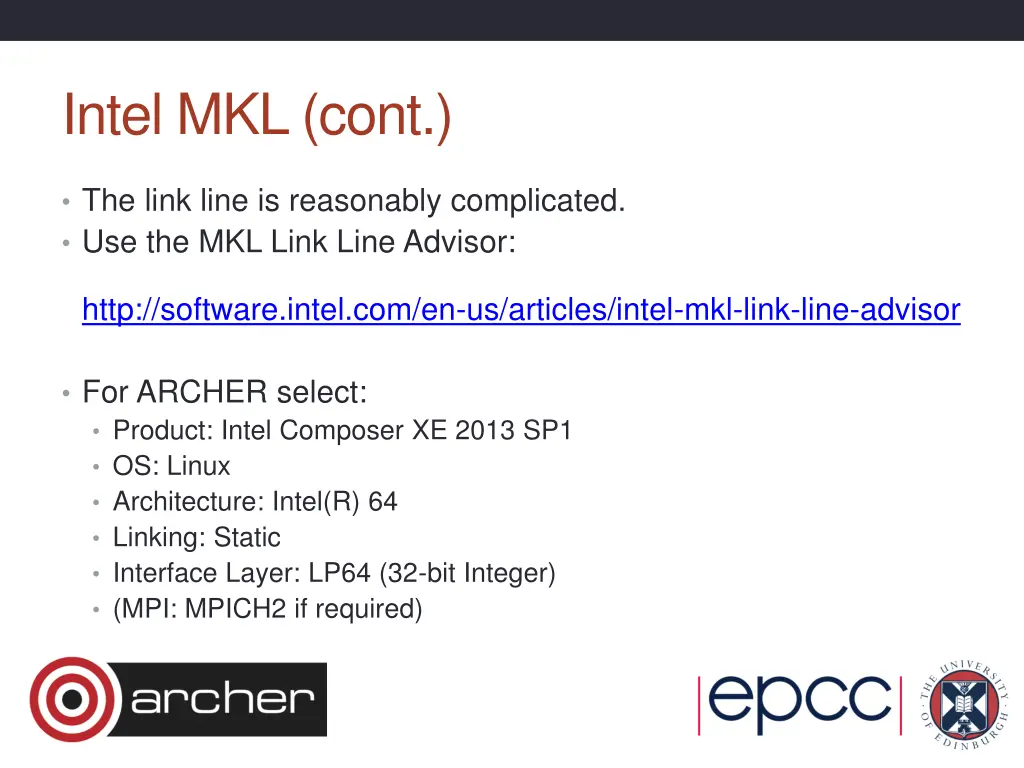 intel mkl cont