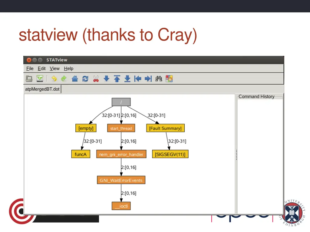 statview thanks to cray