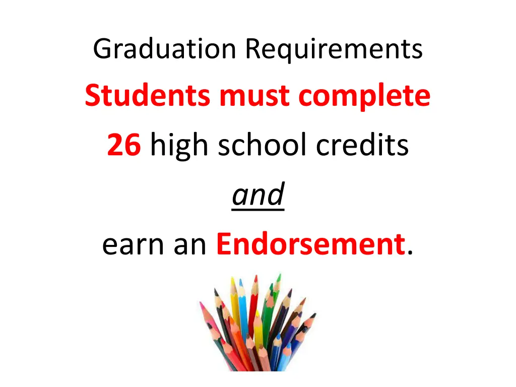 graduation requirements students must complete