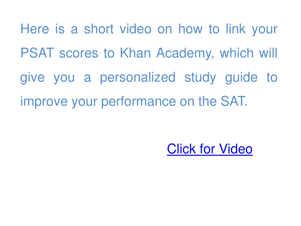 here is a short video on how to link your