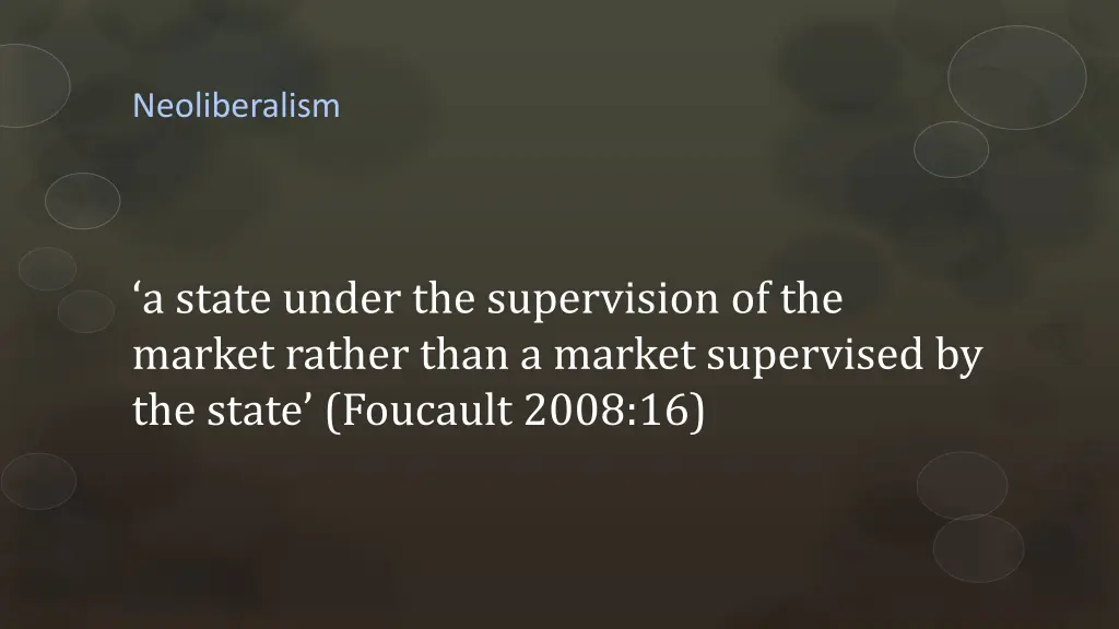 neoliberalism