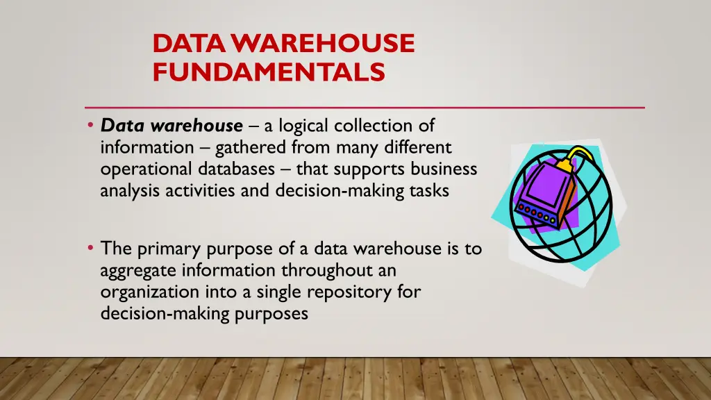 data warehouse fundamentals