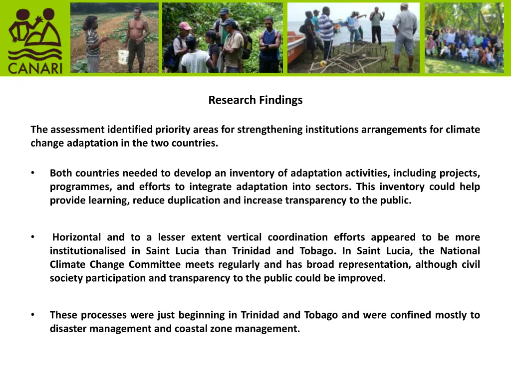 research findings