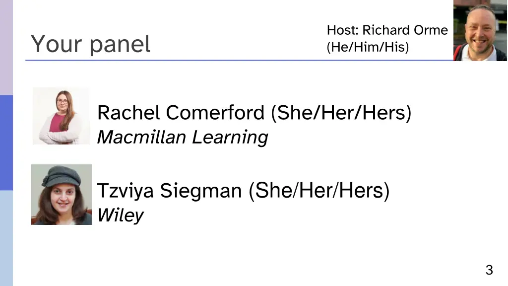 host richard orme he him his
