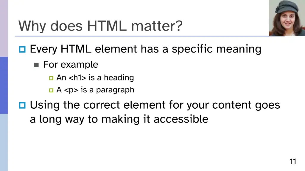 why does html matter