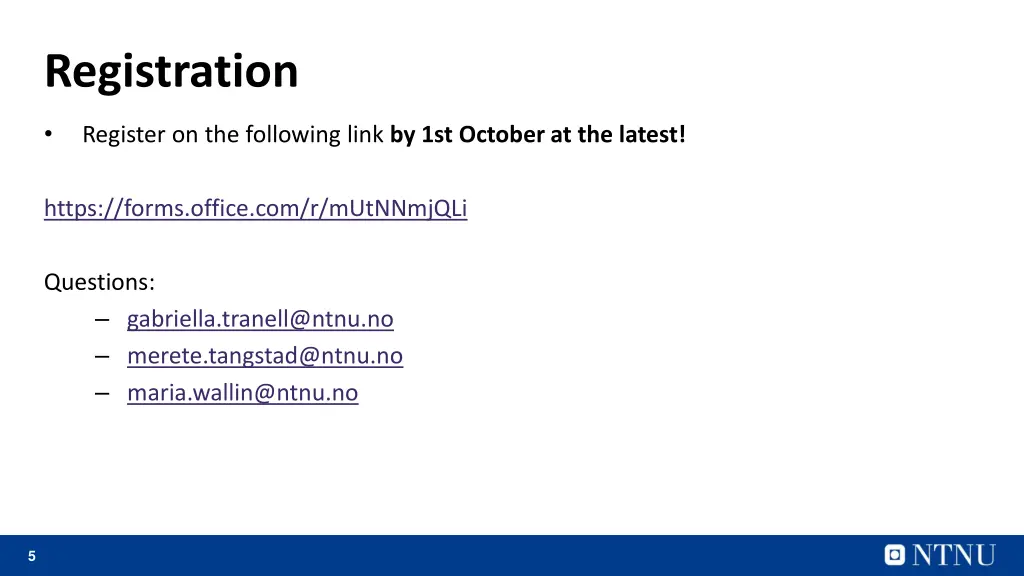 registration