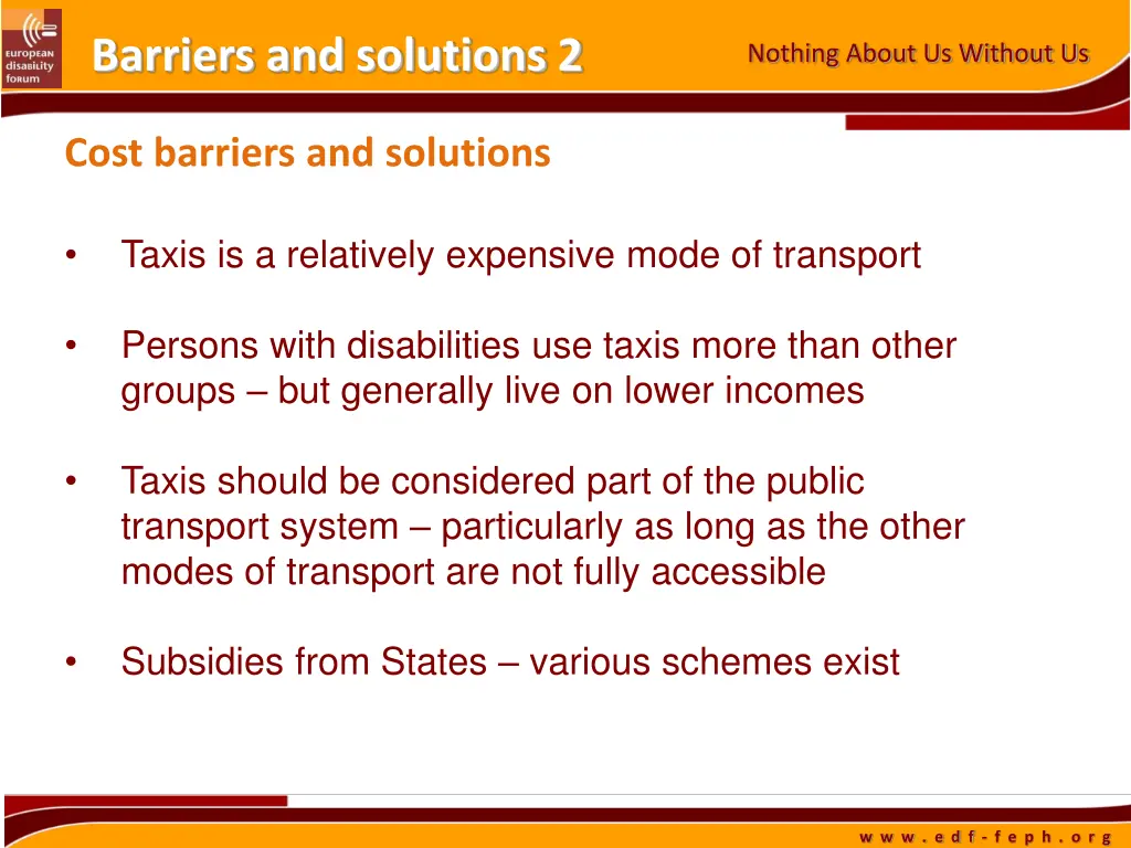 barriers and solutions 2