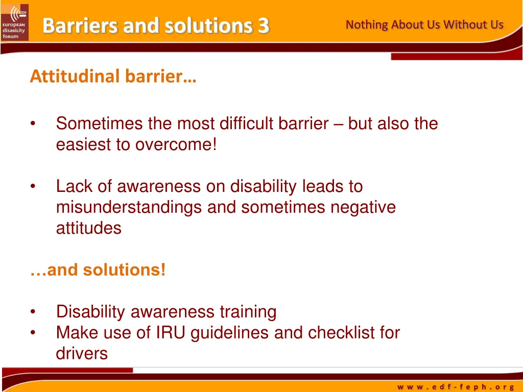 barriers and solutions 3