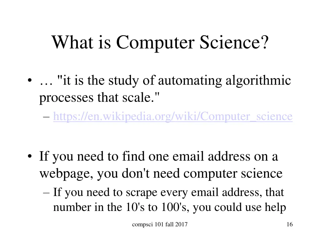 what is computer science