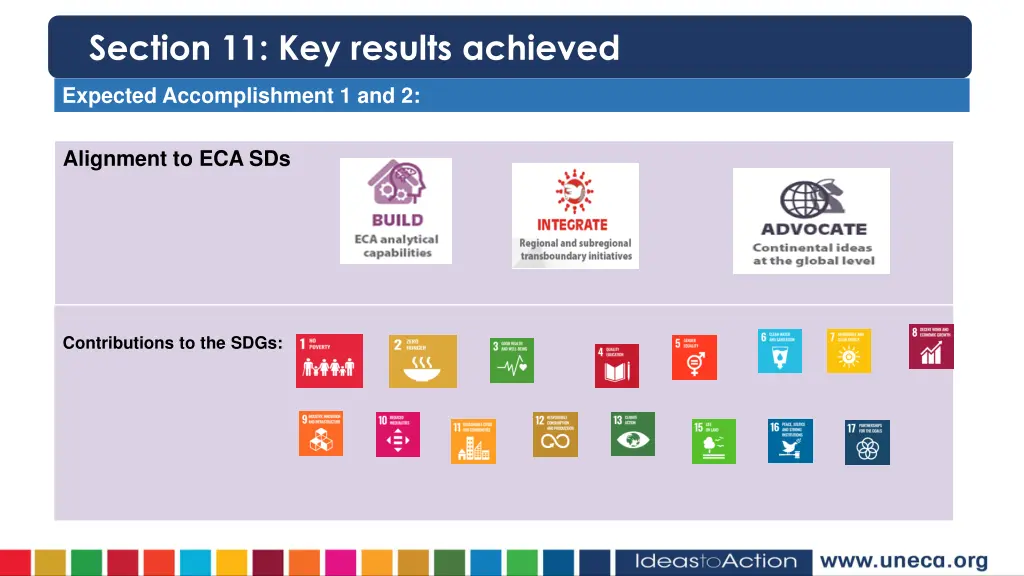 section 11 key results achieved 1