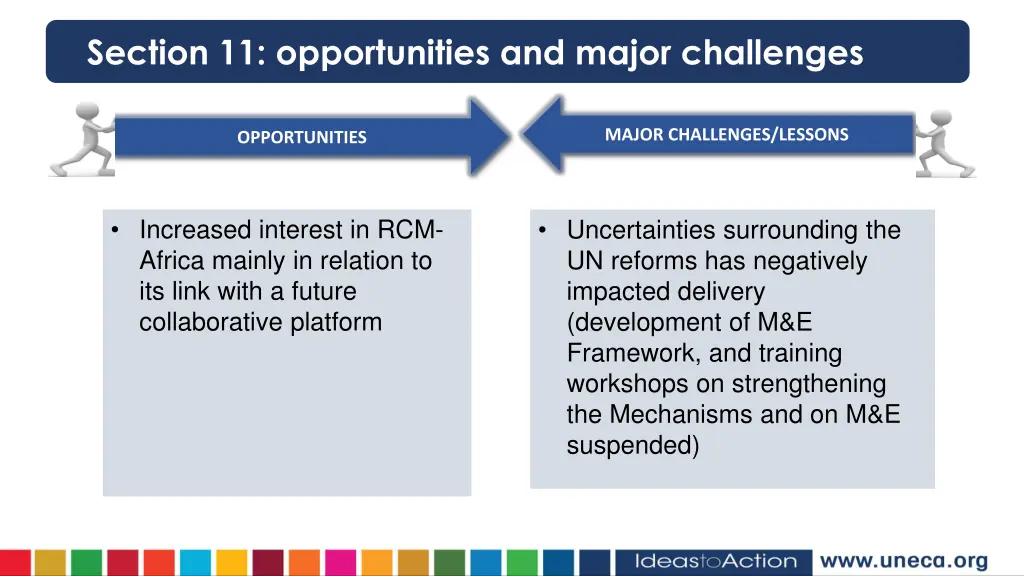 section 11 opportunities and major challenges