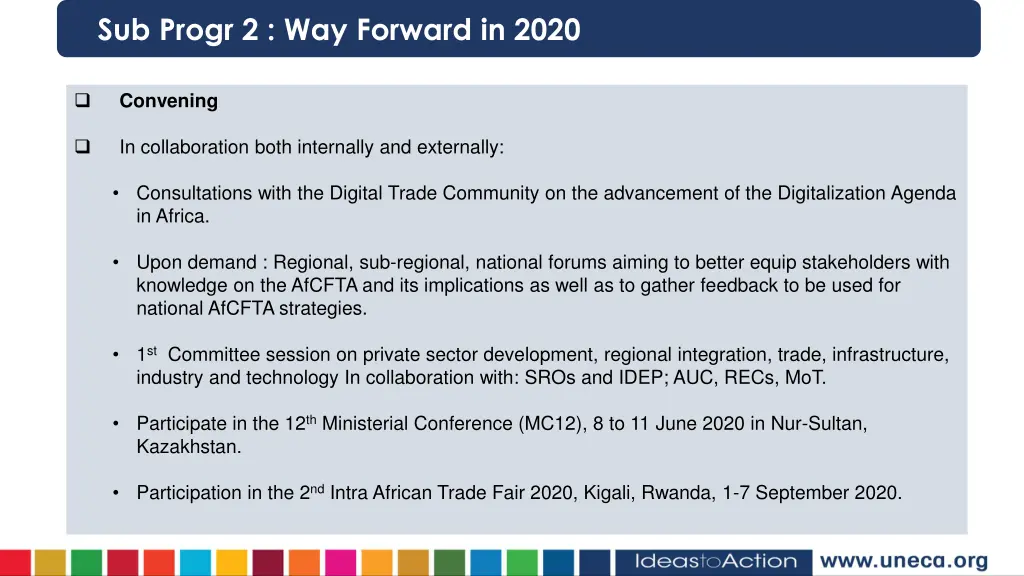 sub progr 2 way forward in 2020 1