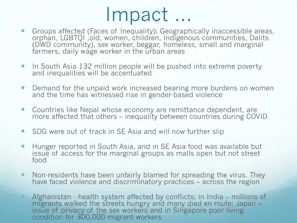 impact