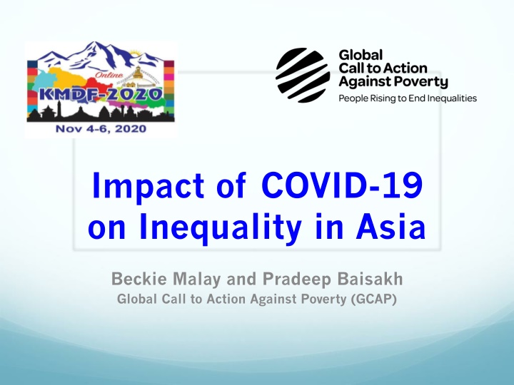 impact of covid 19 on inequality in asia