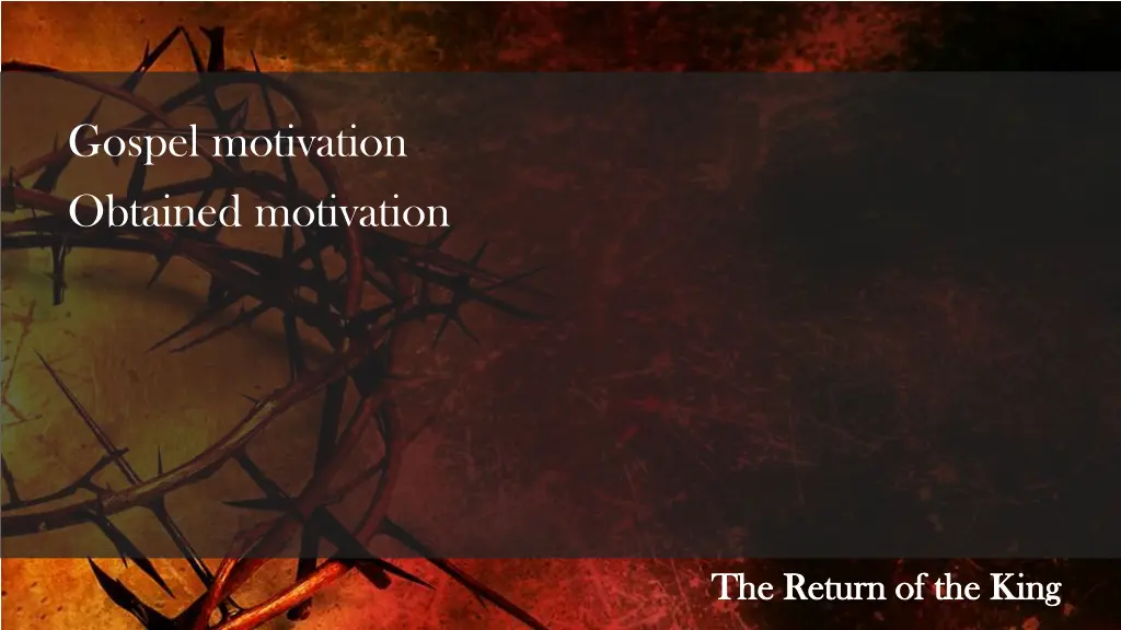 gospel motivation 2