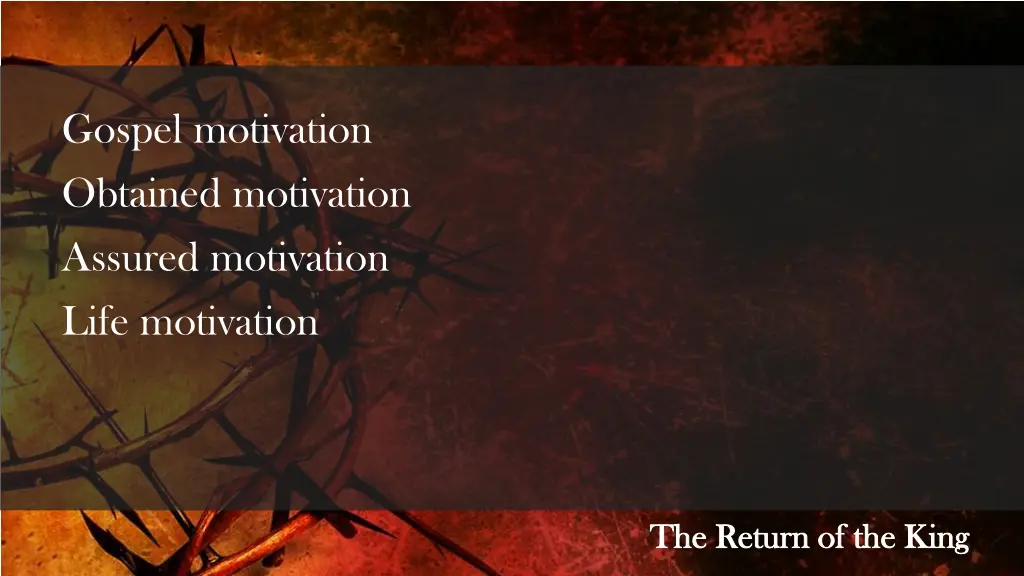 gospel motivation 4