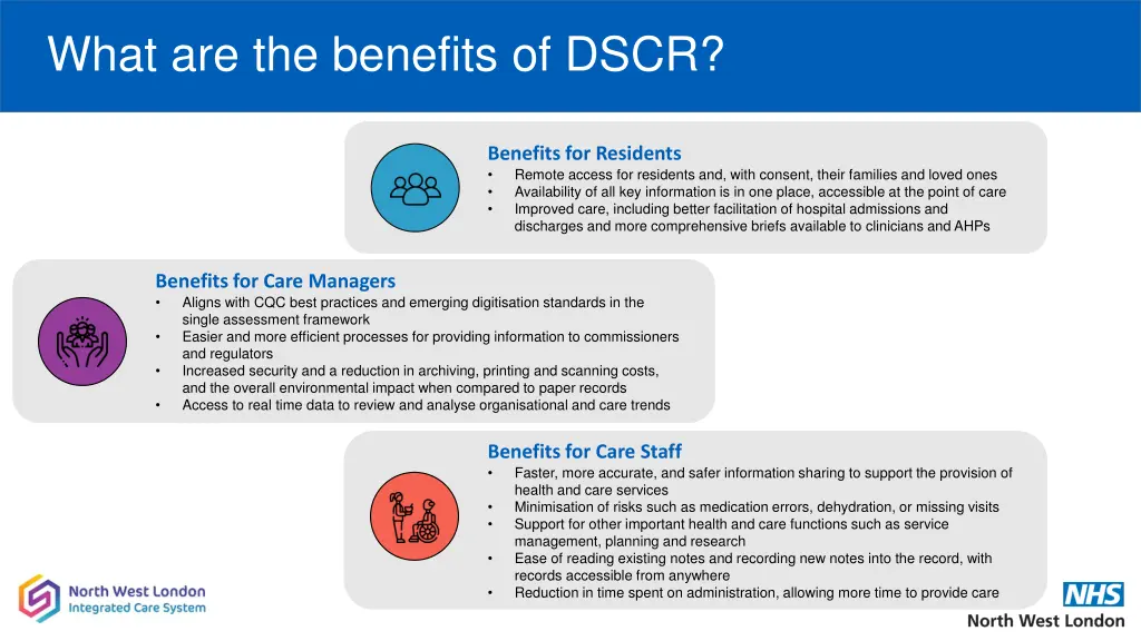 what are the benefits of dscr