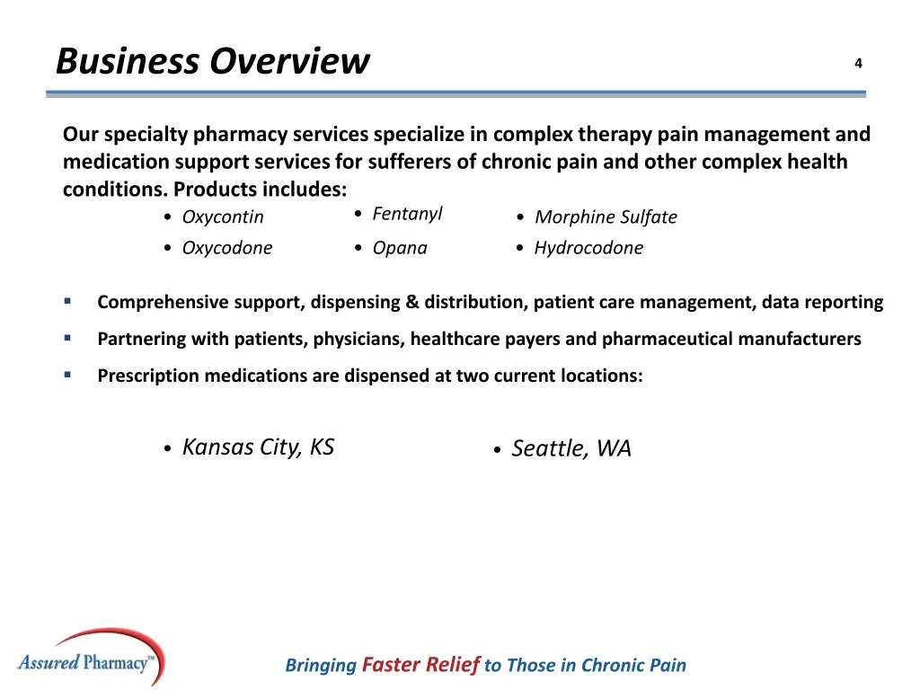 business overview