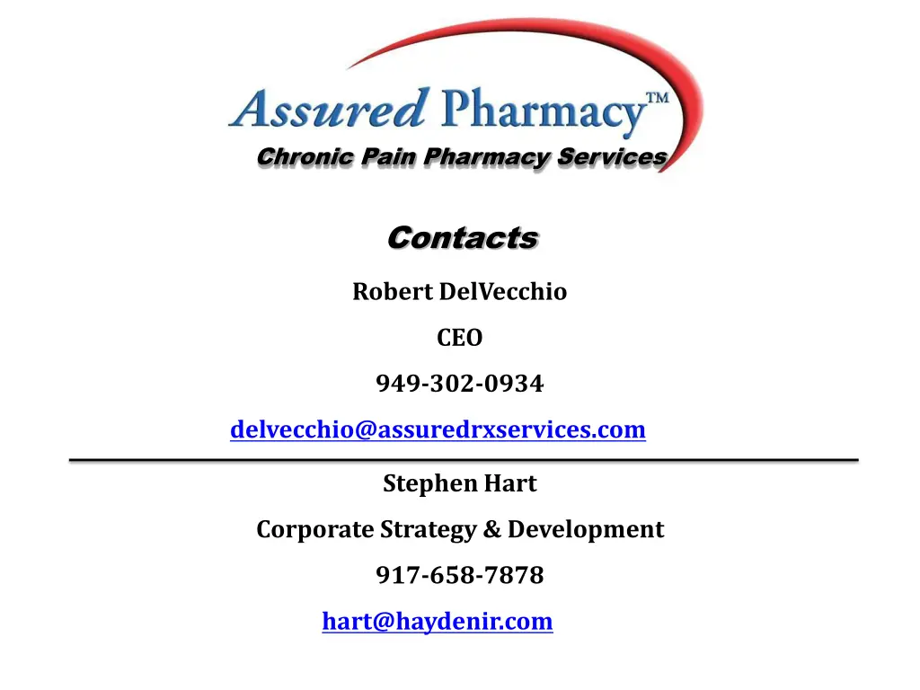 chronic pain pharmacy services 1