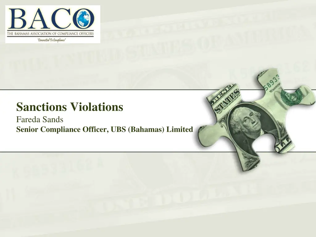 sanctions violations fareda sands senior