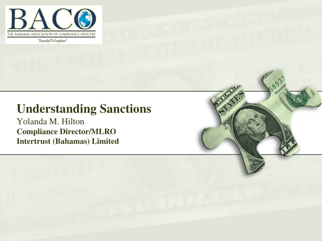 understanding sanctions yolanda m hilton
