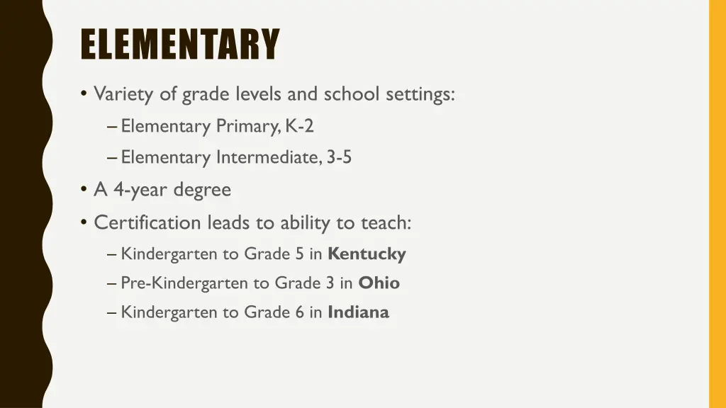 elementary