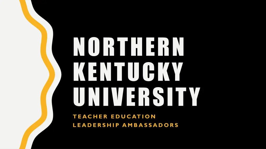 northern kentucky university teacher education