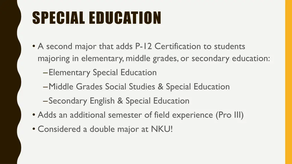special education