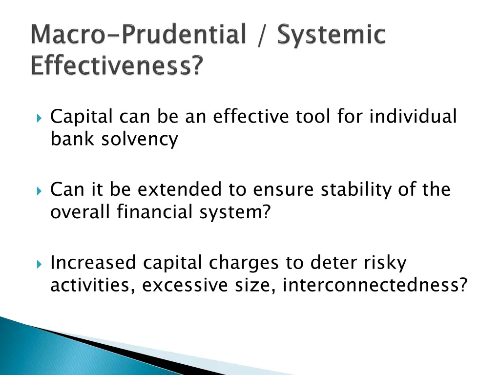 capital can be an effective tool for individual