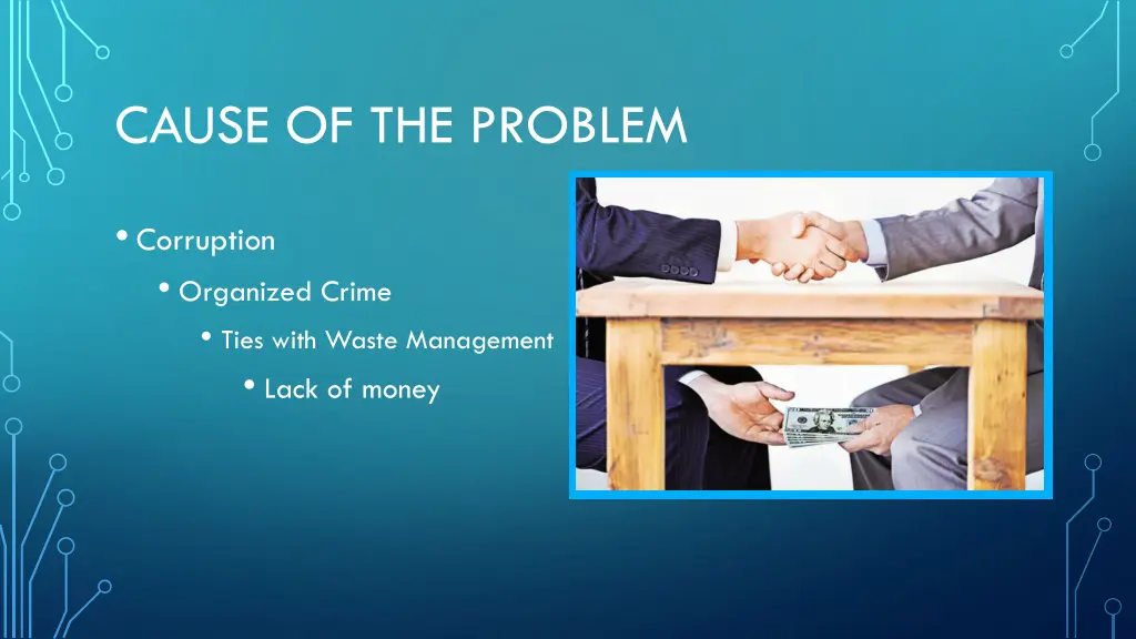 cause of the problem