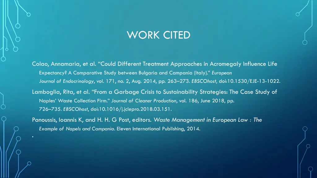 work cited