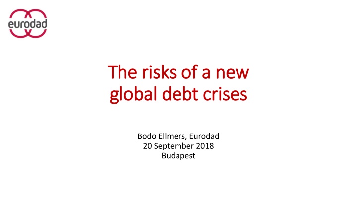 the risks of a new the risks of a new global debt