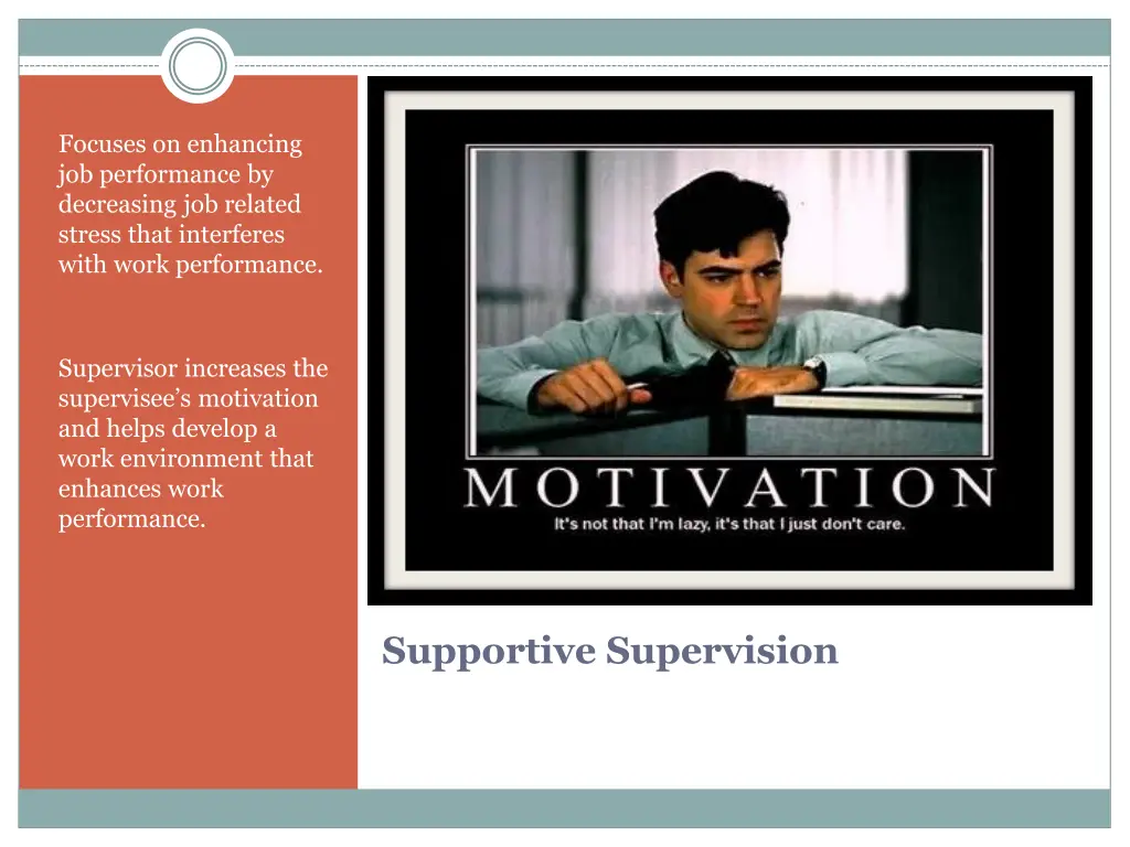 focuses on enhancing job performance