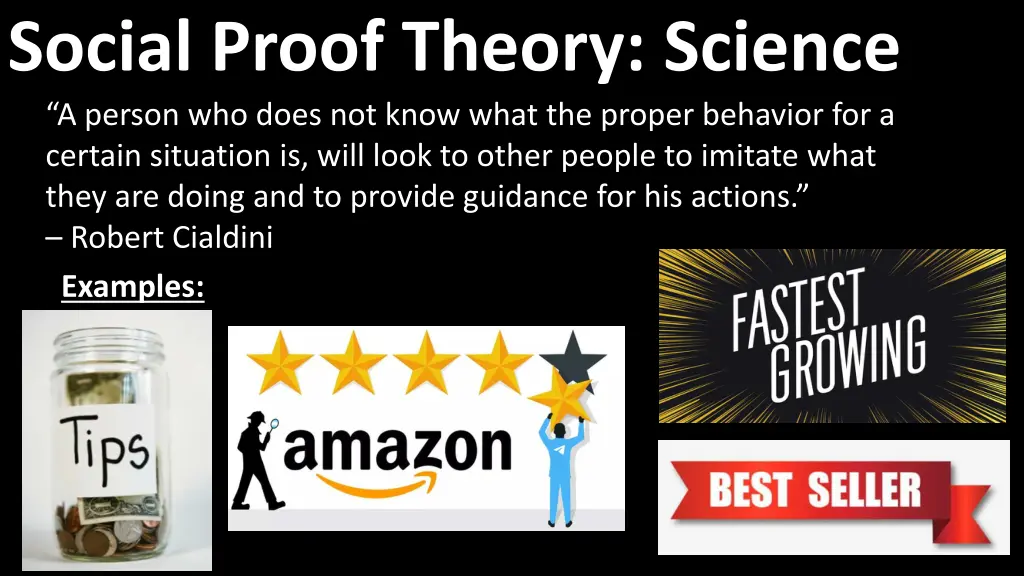social proof theory science they are doing