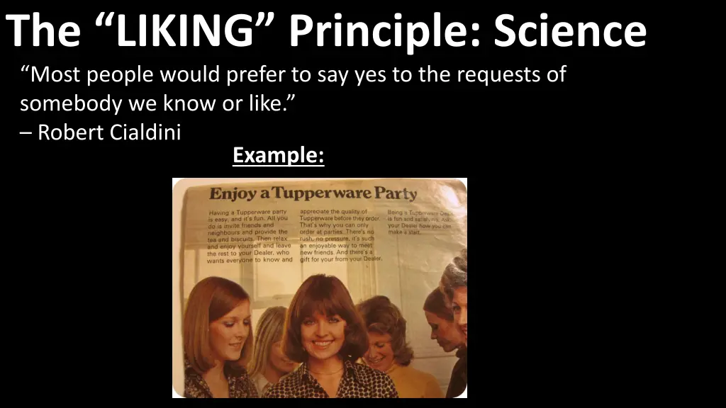 the liking principle science most people would