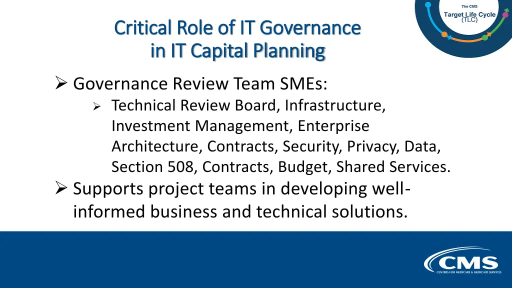 critical role of it governance critical role