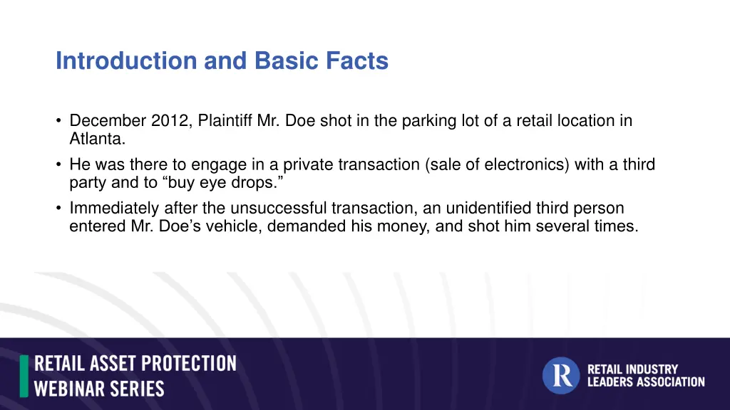 introduction and basic facts