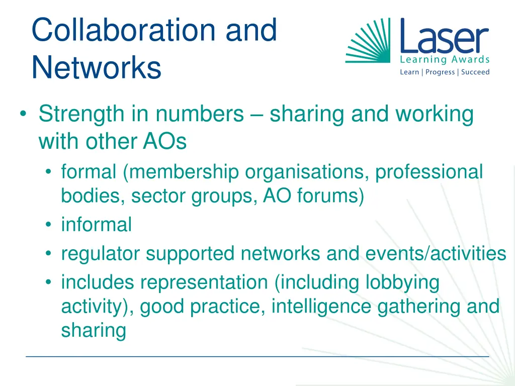 collaboration and networks