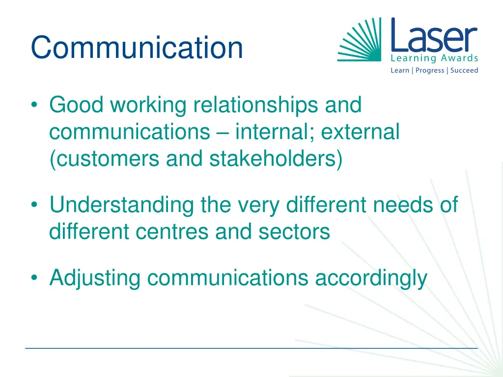 communication