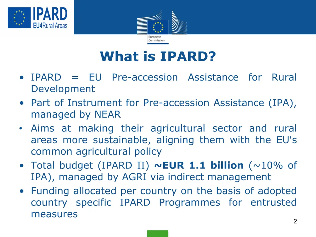 what is ipard