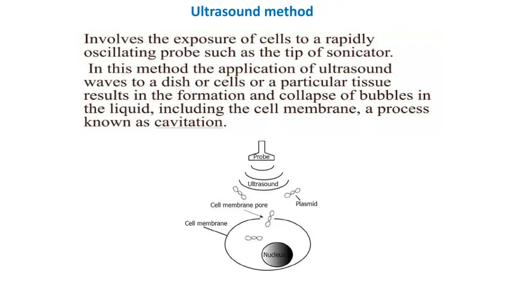 ultrasound method