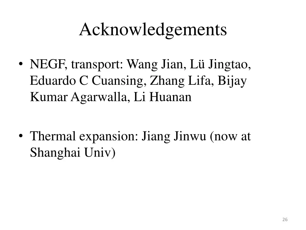acknowledgements