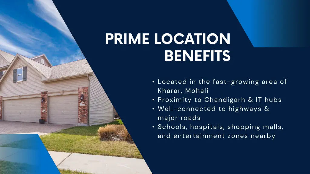 located in the fast growing area of kharar mohali
