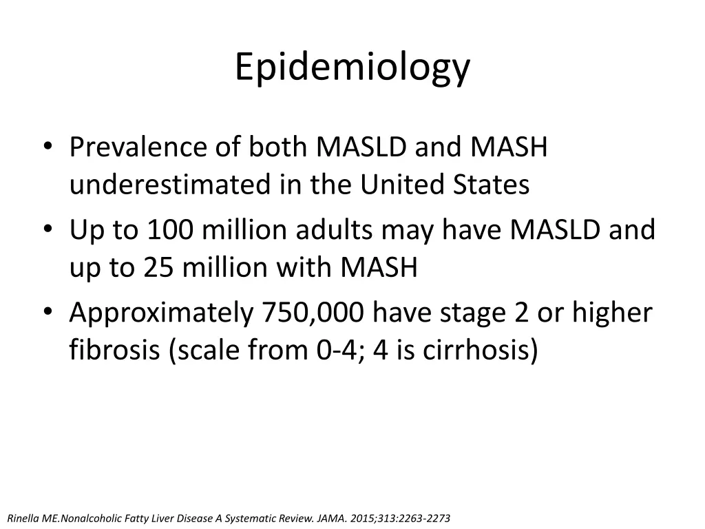 epidemiology 1