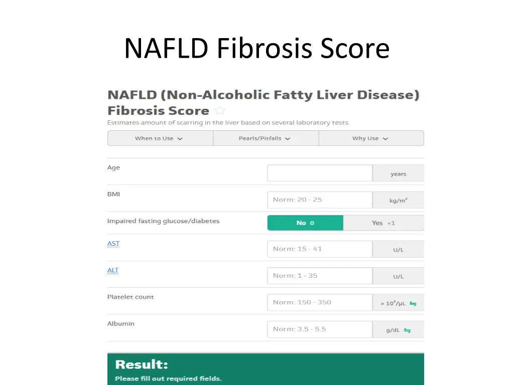 nafld fibrosis score