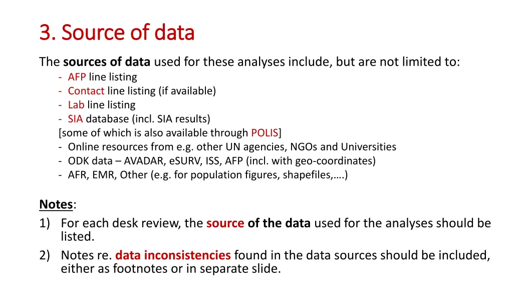 3 source of data 3 source of data